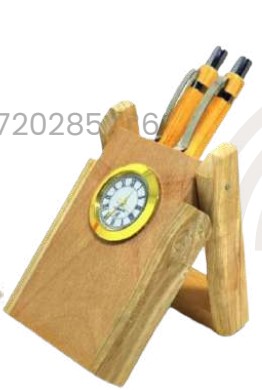 Wooden Desk Organizer for Office and Home Study Use, Stylish Utility Gift for Stationery Storage, Corporate Gifting and Workspace Convenience